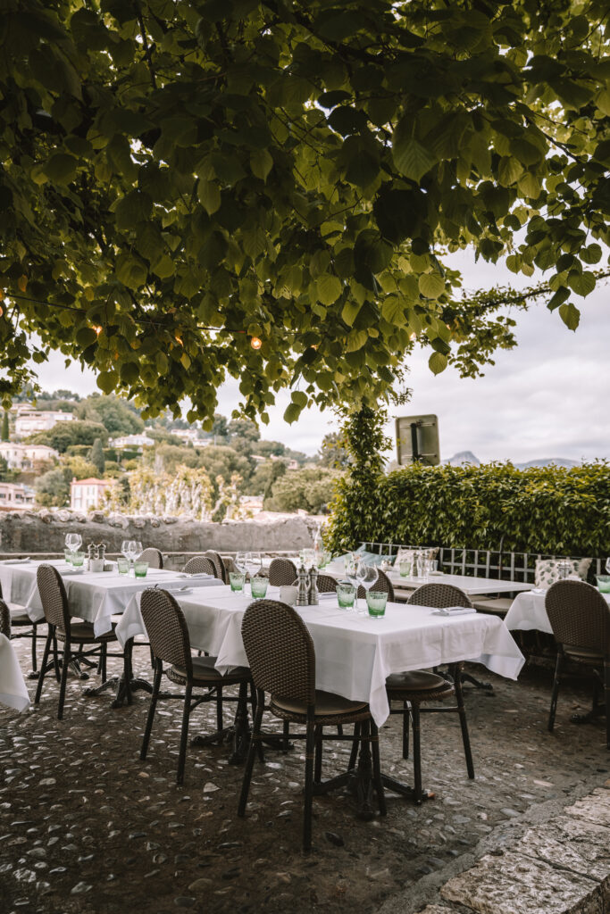 dinner in Saint-Paul-de-Vence