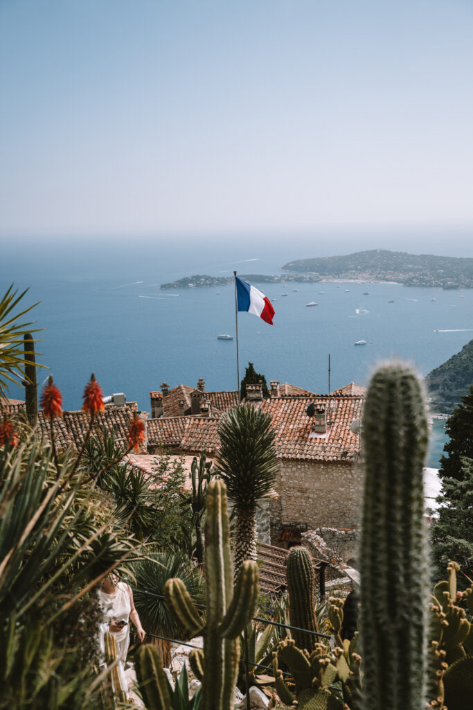 View from Le Jardin Exotique